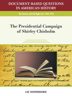 cover image of The Presidential Campaign of Shirley Chisholm